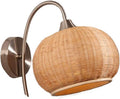 wall lamps, Farmhouse Creative Pastoral Woven Wall Light Indoor Bedside Lamp Dining Room Living Room Decoration Wall Sconce Corridor Staise Lighting Wall Lamp/Lamp Holder Moder