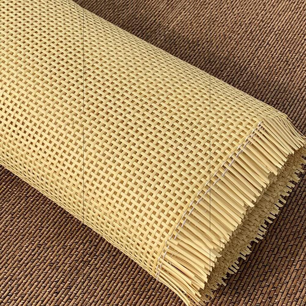 LIUNA Woven Lamp Shade, Handmade Rattan Wall Lamp, Pastoral Style Lamp Cover, Decorative Rattan Lampshade Hexagonal Hole Cover Lamp, Accessories For Table Lamp, Floor Lamp, Hanging Light(Color:B)